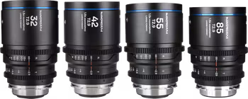 Laowa Nanomorph LF Prime 4-Lens Bundle  (32+42+55+85mm) Blue - Arri PL/ Canon EF