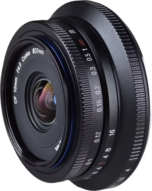 Laowa 10mm f/4  Cookie (Black) - Fuji X