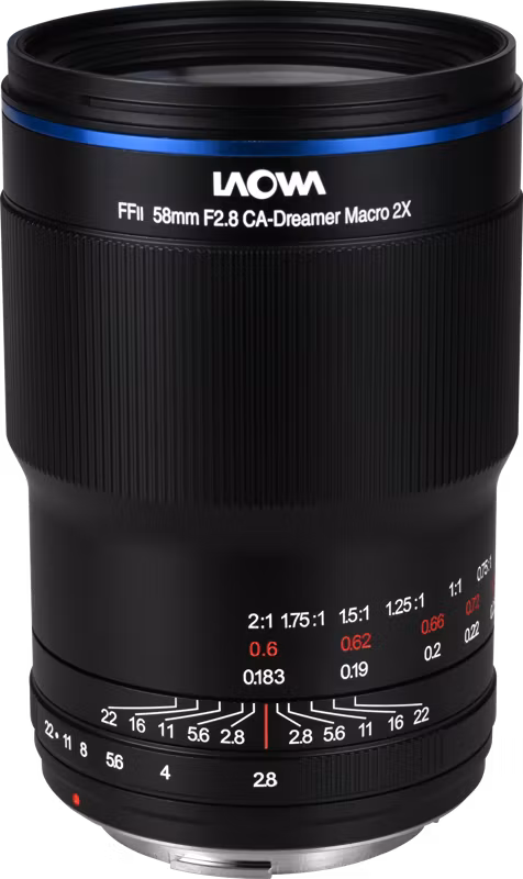 Laowa 58mm f/2.8 2X Ultra Macro APO - Canon RF
