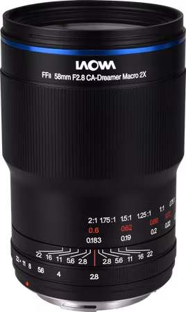 Laowa 58mm f/2.8 2X Ultra Macro APO - Canon RF