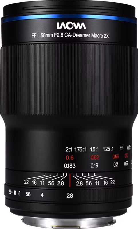 Laowa 58mm f/2.8 2X Ultra Macro APO - L Mount
