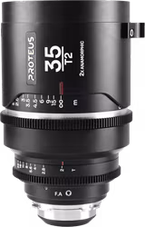 Laowa Proteus 2X Anamorphic 35mm T2 - Silver - Arri PL/Canon EF