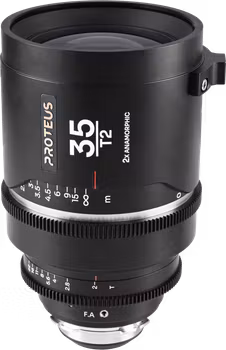 Laowa Proteus 2X Anamorphic 35mm T2 - Silver - Arri PL/Canon EF