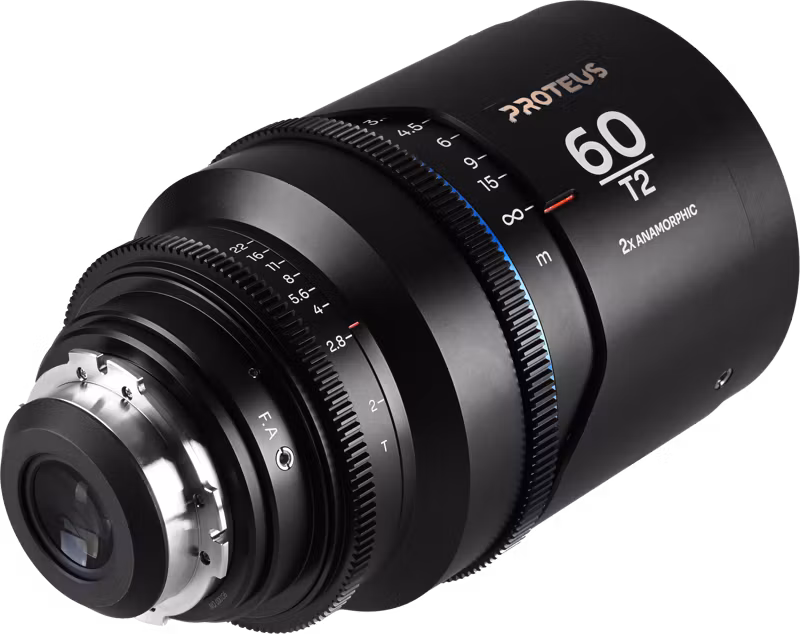 Laowa Proteus 2X Anamorphic 60mm T2 - Blue - Arri PL/Canon EF