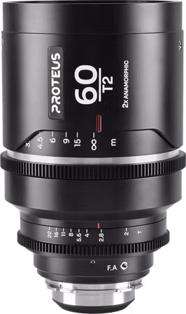 Laowa Proteus 2X Anamorphic 60mm T2 - Silver - Arri PL/Canon EF