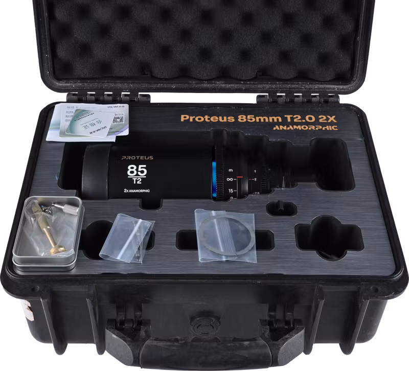 Laowa Proteus 2X Anamorphic 85mm T2 - Blue - Arri PL/Canon EF