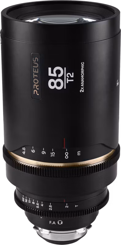 Laowa Proteus 2X Anamorphic 85mm T2 - Amber - Arri PL/Canon EF