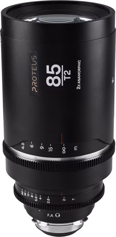 Laowa Proteus 2X Anamorphic 85mm T2 - Silver - Arri PL/Canon EF