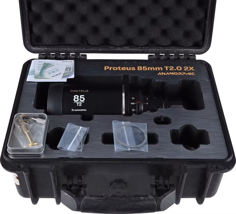 Laowa Proteus 2X Anamorphic 85mm T2 - Silver - Arri PL/Canon EF