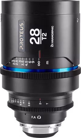 Laowa Proteus 2X Anamorphic 28mm T2 - Blue - Arri PL/Canon EF