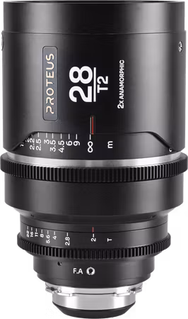 Laowa Proteus 2X Anamorphic 28mm T2 - Silver - Arri PL/Canon EF