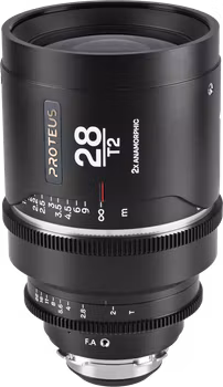 Laowa Proteus 2X Anamorphic 28mm T2 - Silver - Arri PL/Canon EF