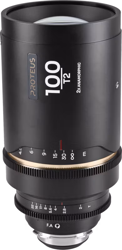 Laowa Proteus 2X Anamorphic 100mm T2 - Amber - Arri PL/Canon EF
