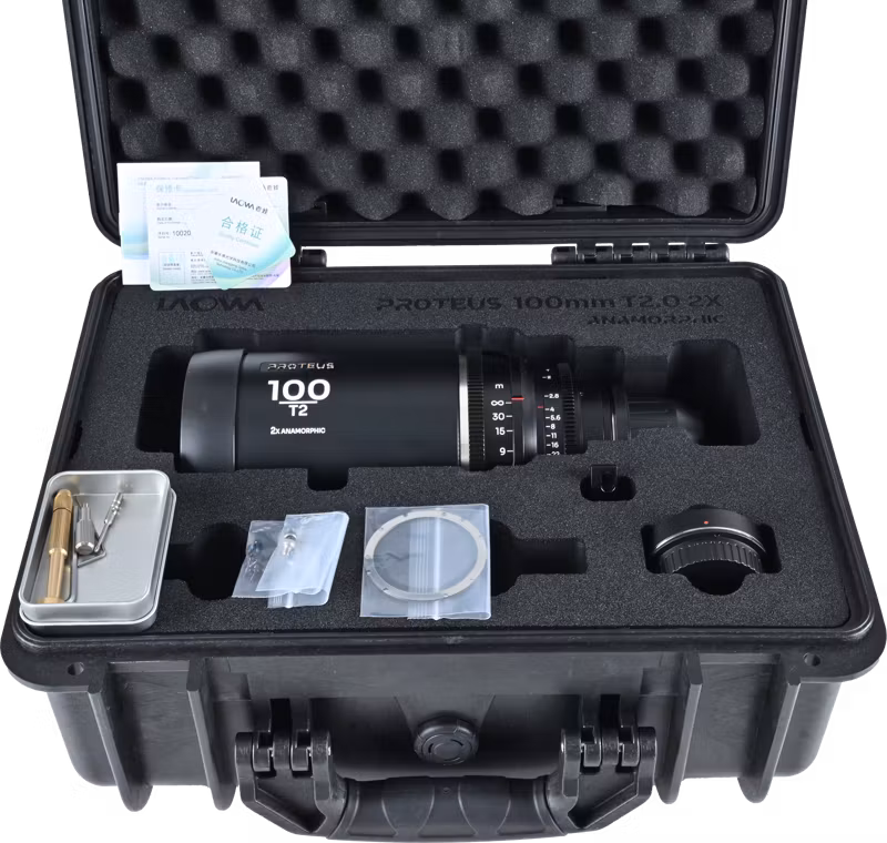 Laowa Proteus 2X Anamorphic 100mm T2 - Silver - Arri PL/Canon EF
