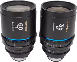 Laowa Proteus 2X Anamorphic 2-Lens Bundle Set A (35mm, 60mm) - Blue - Arri PL/Canon EF