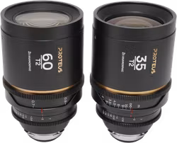 Laowa Proteus 2X Anamorphic 2-Lens Bundle Set A (35mm, 60mm) - Amber - Arri PL/Canon EF