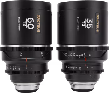 Laowa Proteus 2X Anamorphic 2-Lens Bundle Set A (35mm, 60mm) - Silver - Arri PL/Canon EF
