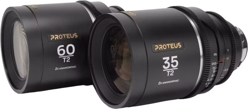 Laowa Proteus 2X Anamorphic 2-Lens Bundle Set A (35mm, 60mm) - Silver - Arri PL/Canon EF