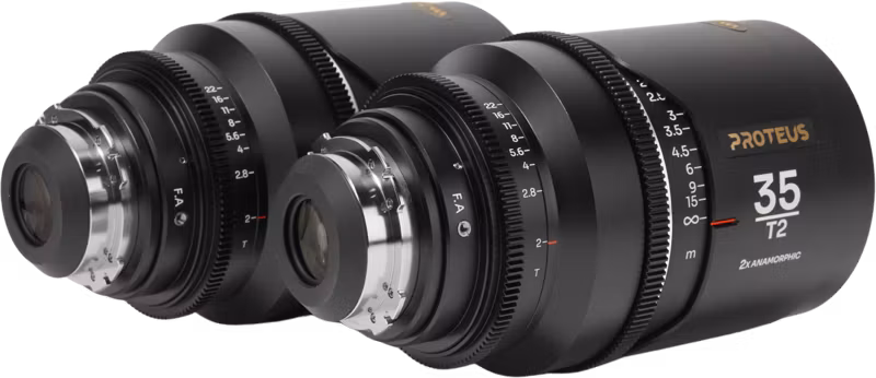 Laowa Proteus 2X Anamorphic 2-Lens Bundle Set A (35mm, 60mm) - Silver - Arri PL/Canon EF