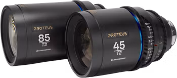 Laowa Proteus 2X Anamorphic 2-Lens Bundle Set B (45mm, 85mm) - Blue - Arri PL/Canon EF