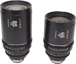 Laowa Proteus 2X Anamorphic 2-Lens Bundle Set B (45mm, 85mm) - Silver - Arri PL/Canon EF