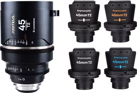 Laowa Proteus Flex 2X Anamorphic 45mm T2-Arri PL/Canon EF