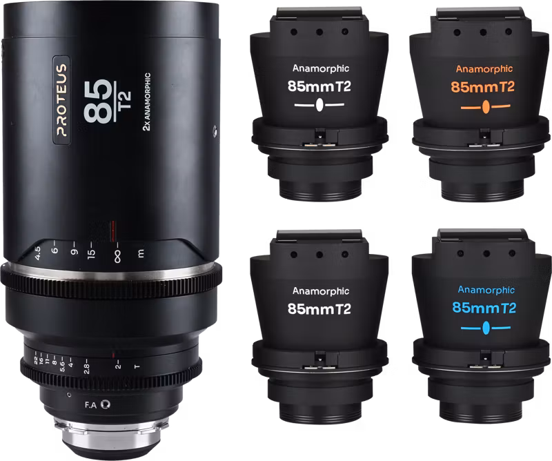Laowa Proteus Flex 2X Anamorphic 85mm T2-Arri PL/Canon EF