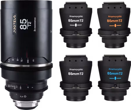 Laowa Proteus Flex 2X Anamorphic 85mm T2-Arri PL/Canon EF