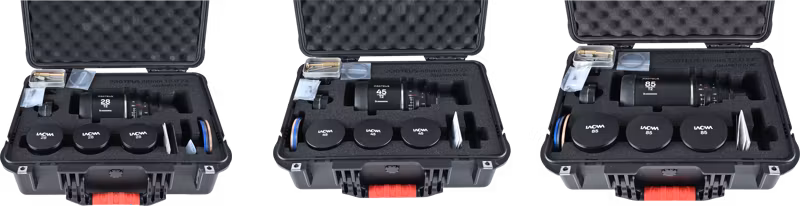 Laowa Proteus Flex 2X Anamorphic 3-Lens Bundle Set A (28mm, 45mm, 85mm)-Arri PL/Canon EF