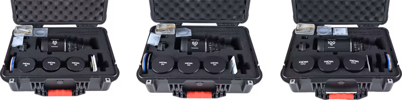 Laowa Proteus Flex 2X Anamorphic 3-Lens Bundle Set B (35mm, 60mm, 100mm)-Arri PL/Canon EF