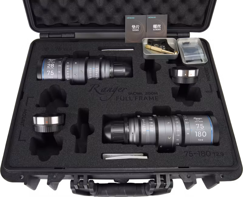 Laowa Ranger FF Lite (28-75mm, 75-180mm) Cine Lens 2-Lens Bundle - Arri PL/Canon EF