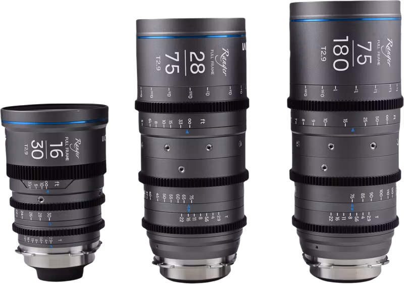 Laowa Ranger FF Lite (16-30mm,28-75mm, 75-180mm) Cine Lens 3-Lens Bundle - Arri PL/Canon EF