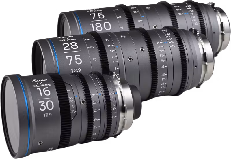 Laowa Ranger FF Lite (16-30mm,28-75mm, 75-180mm) Cine Lens 3-Lens Bundle - Arri PL/Canon EF