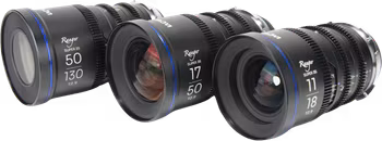Laowa Ranger S35 (11-18mm, 17-50mm, 50-130mm)  Cine Lens - 3 Lens Bundle - Arri PL