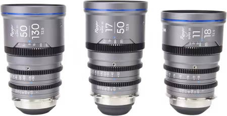 Laowa Ranger S35 Lite (11-18mm, 17-50mm, 50-130mm)  Cine Lens - 3 Lens Bundle - Arri PL