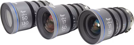 Laowa Ranger S35 Lite (11-18mm, 17-50mm, 50-130mm)  Cine Lens - 3 Lens Bundle - Arri PL