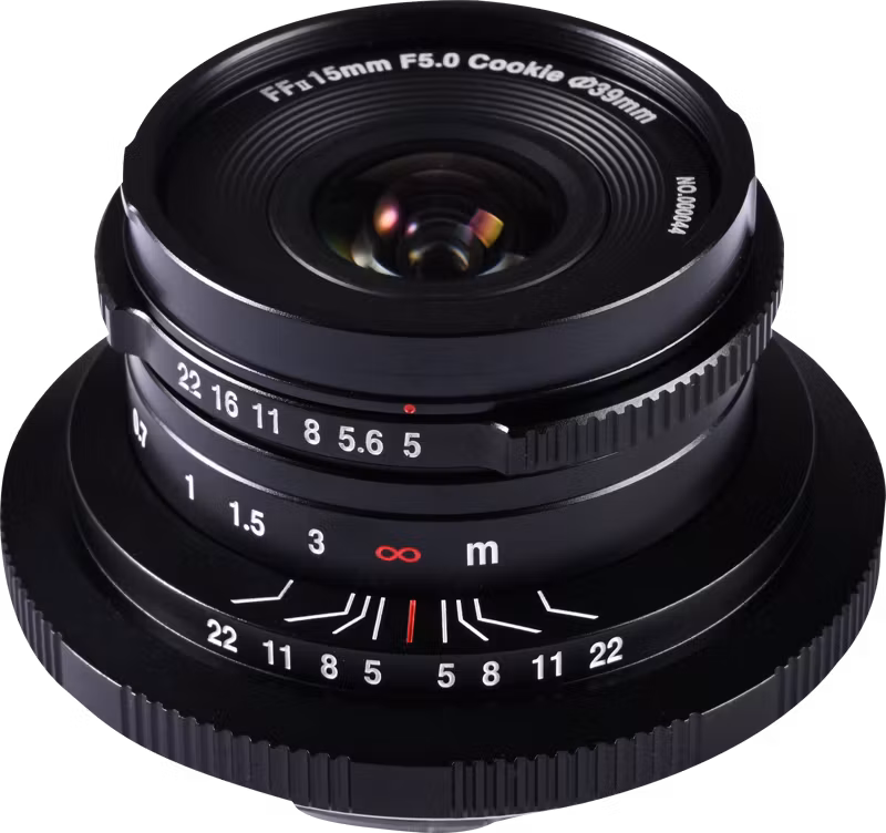 Laowa 15mm f/5 Cookie FF (Black) - L Mount
