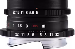 Laowa 15mm f/5 Cookie FF (Black) - Leica M
