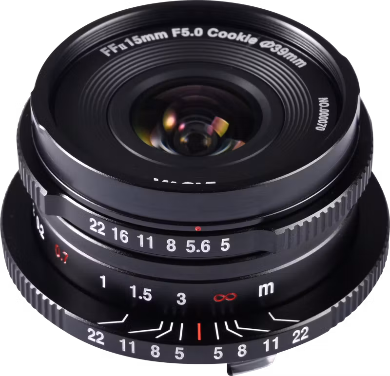 Laowa 15mm f/5 Cookie FF (Black) - Leica M