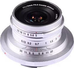 Laowa 15mm f/5 Cookie FF (Silver) - Canon RF