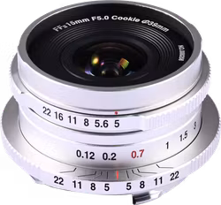 Laowa 15mm f/5 Cookie FF (Silver) - Leica M