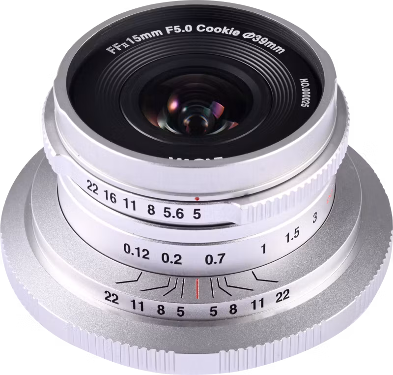 Laowa 15mm f/5 Cookie FF (Silver) - L Mount