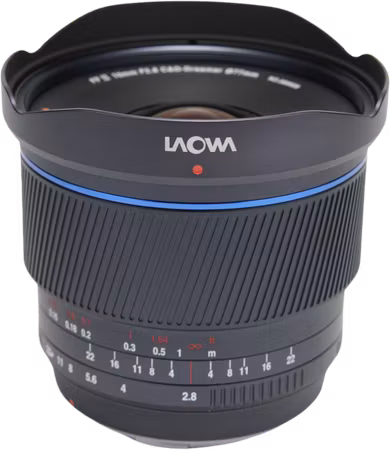 Laowa 10mm f/2.8 Zero-D FF (Manual Focus - 14 Blades) - Canon RF