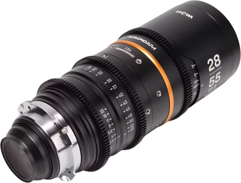 Laowa Nanomorph Zoom 28-55mm T2.9 1.5X S35 (Amber) - Arri PL