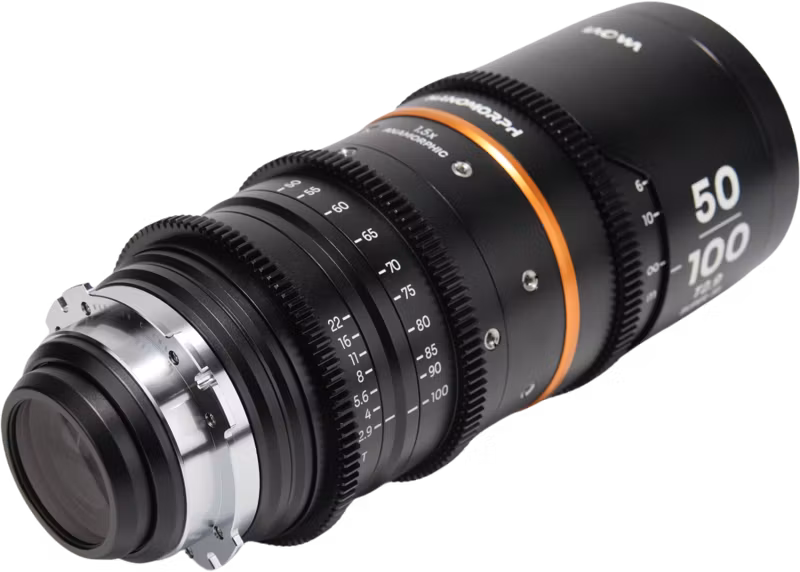 Laowa Nanomorph Zoom 50-100mm T2.9 1.5X S35 (Amber) - Arri PL