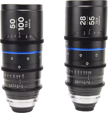 Laowa Nanomorph S35 Zoom 2-Lens Bundle  (28-55mm, 50-100mm) (Blue) - Arri PL