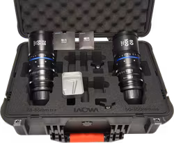 Laowa Nanomorph S35 Zoom 2-Lens Bundle  (28-55mm, 50-100mm) (Blue) - Arri PL