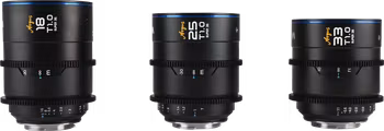 Laowa Argus S35 Cine 3-Lens Bundle (18mm,25mm,33mm) - Sony E