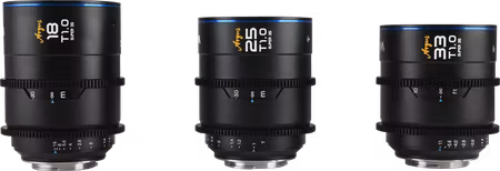 Laowa Argus S35 Cine 3-Lens Bundle (18mm,25mm,33mm) - Sony E