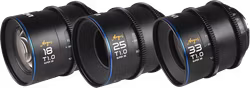 Laowa Argus S35 Cine 3-Lens Bundle (18mm,25mm,33mm) - Sony E